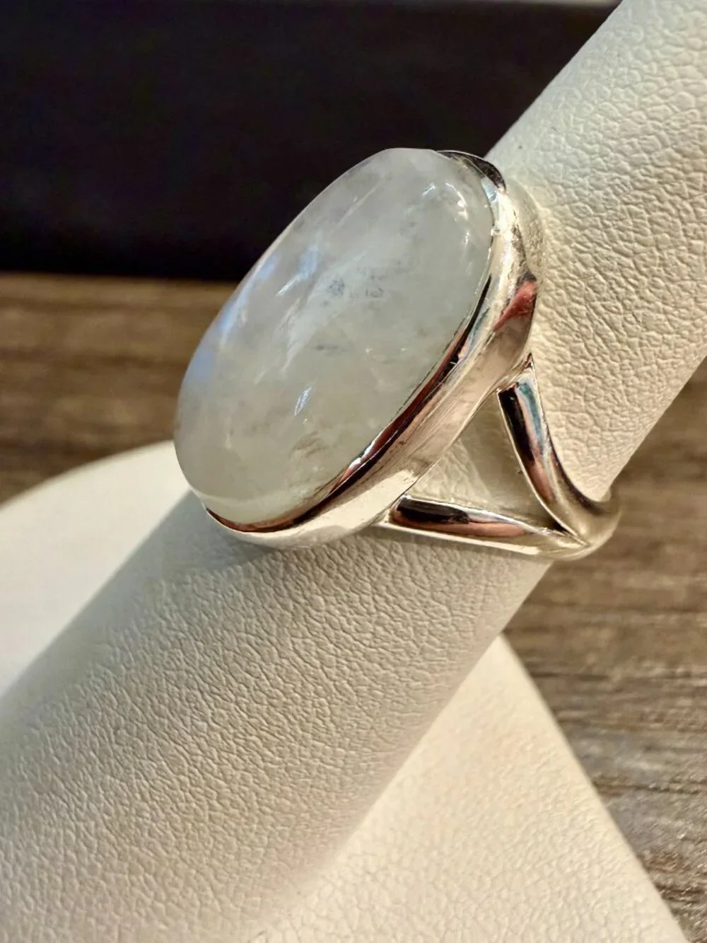Sterling Silver Moonstone ring